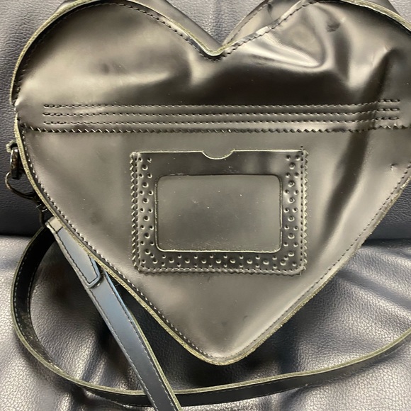 Dr. Martens Satchel Shoulder Bag 2018 Valentine's Limited Leopard Print Heart - Picture 3 of 8